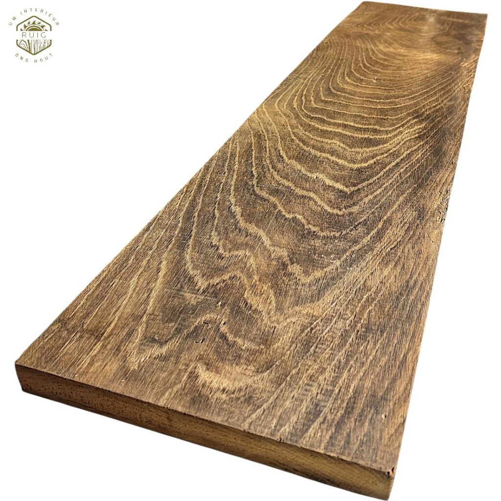 Detail van oud eikenhout