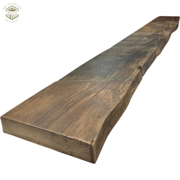 Oud eiken plank uit de Alpen – 167 cm × 17 cm × 3,5 cm – plank 1671735