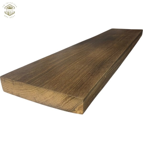 Oud eiken plank uit de Alpen – 83 cm × 19 cm × 3,5 cm – plank 831935