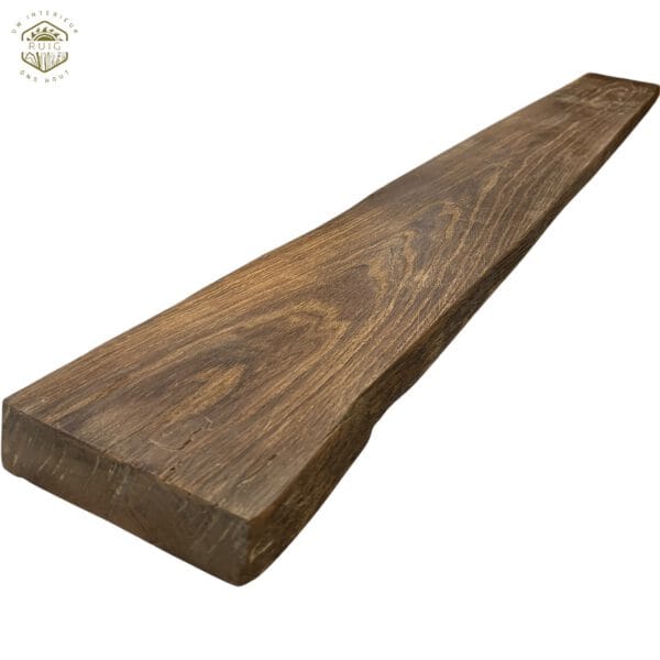 Oud eiken plank uit de Alpen – 148,5 cm × 15 cm × 4 cm – plank 1485154