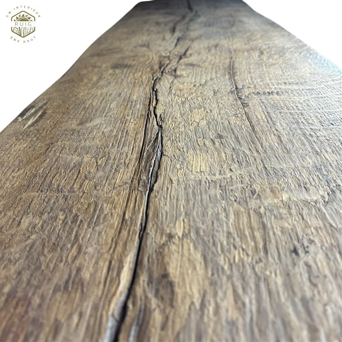 Brede oude eiken plank 1843556
