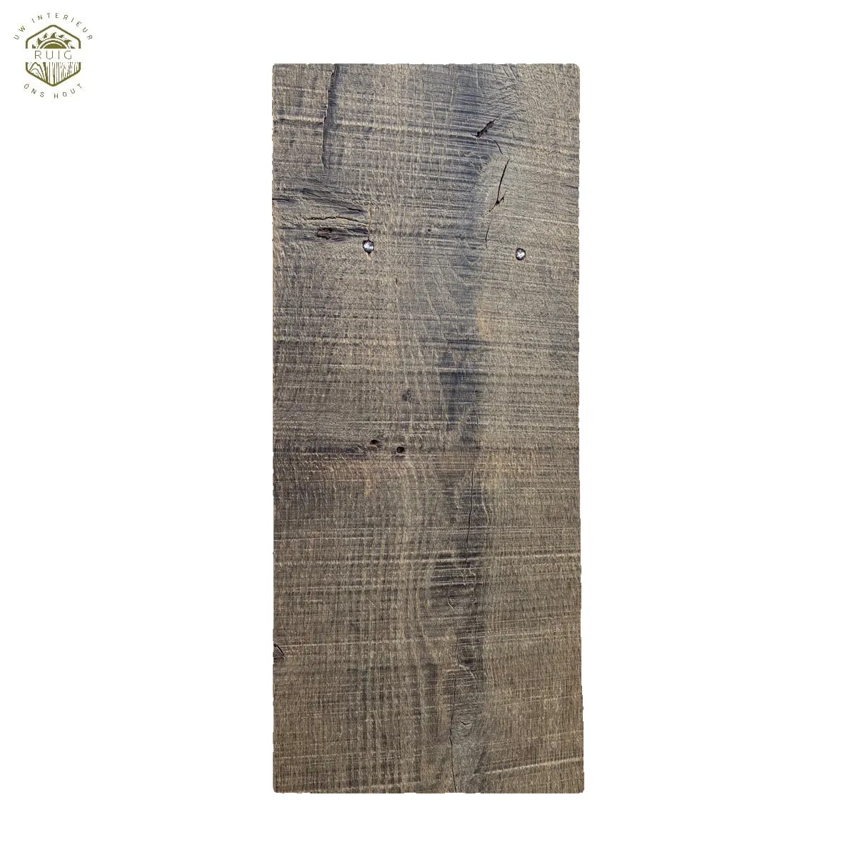 Oud eiken vloerdeel – 111 cm × 19,5 cm × 3,5 cm – plank 11119535