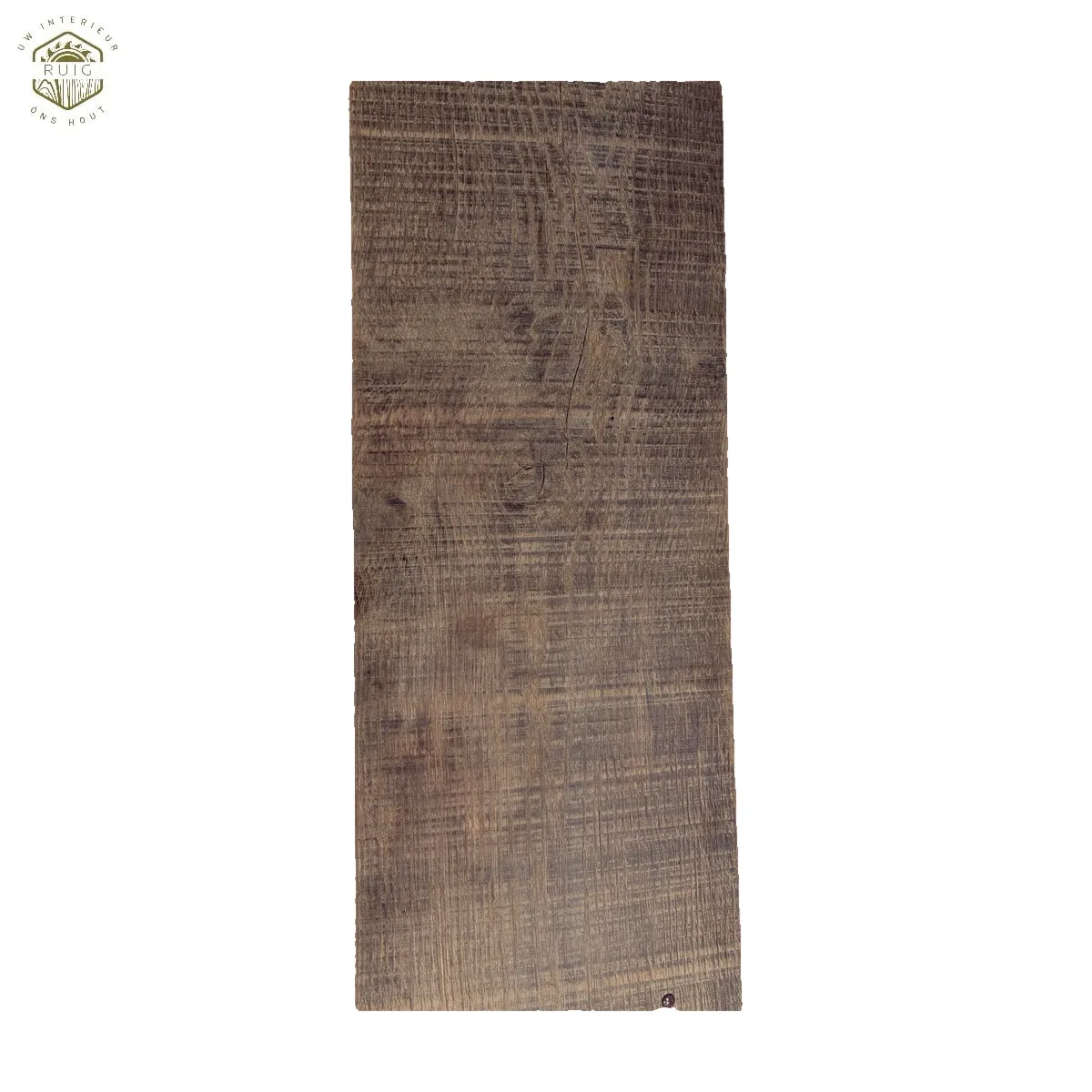 Oud eiken vloerdeel – 126 cm × 20 cm × 3,5 cm – plank 1262035