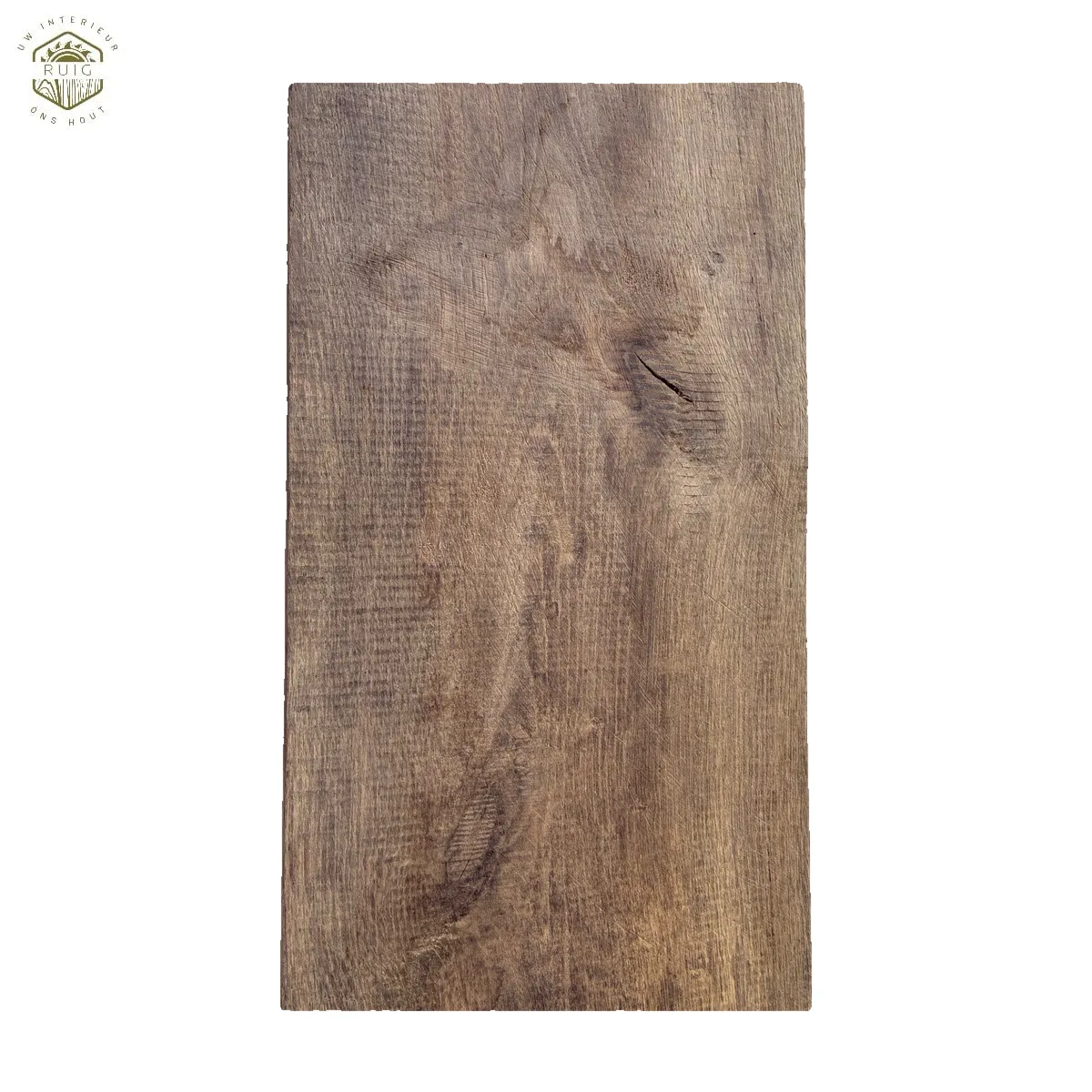 Oud eiken plank uit de Alpen – 198,5 cm × 28 cm × 3 cm – plank 1985283