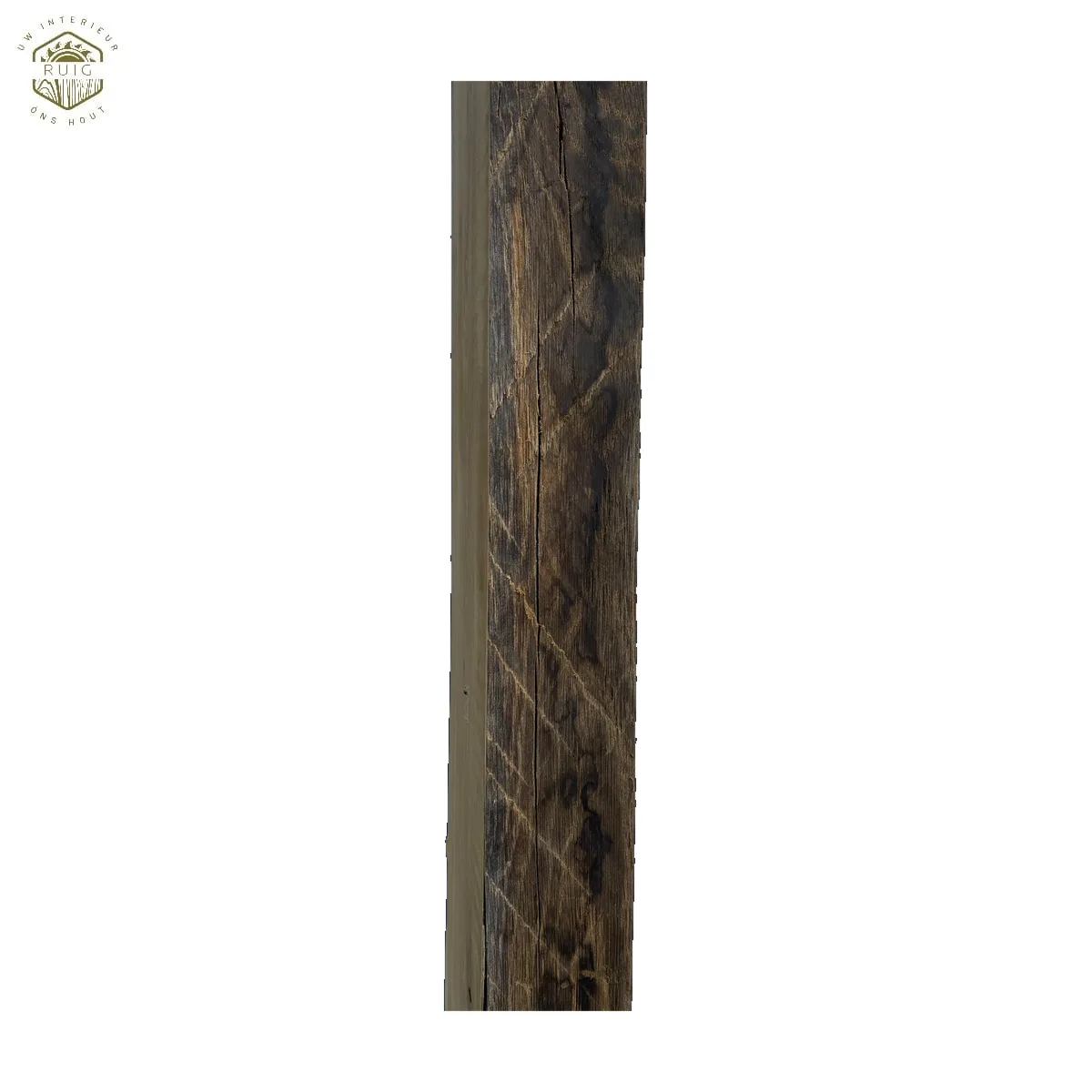 Oud eiken plank uit de Karpaten – 239,5 cm × 19,5 cm × 5,5 cm – plank 239519555