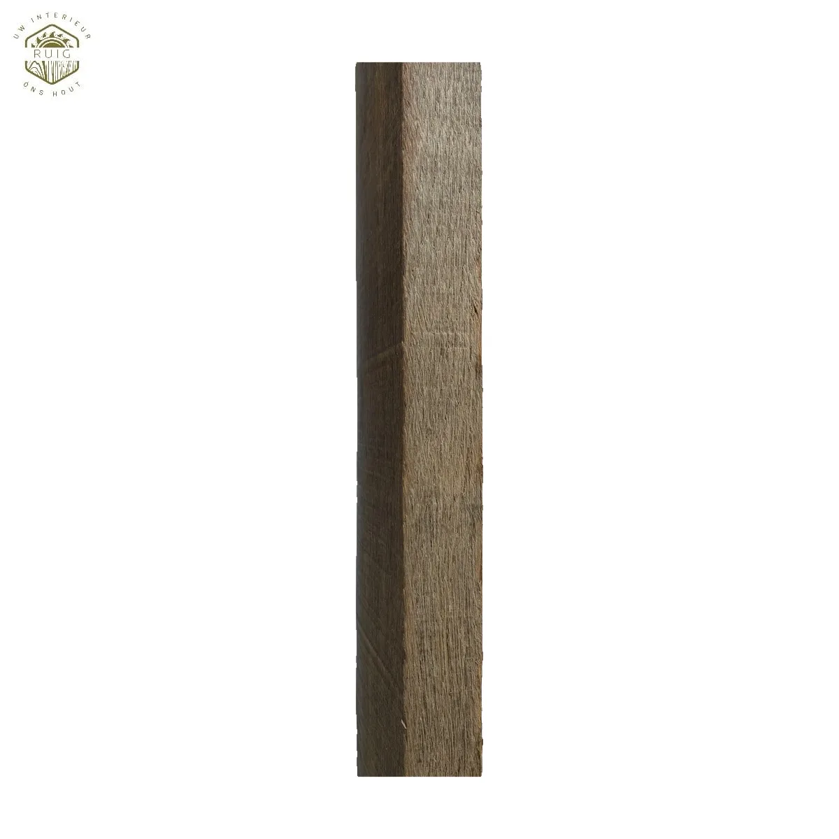 Oud eiken vloerdeel – 72 cm × 19,5 cm × 3,5 cm – plank 7219535