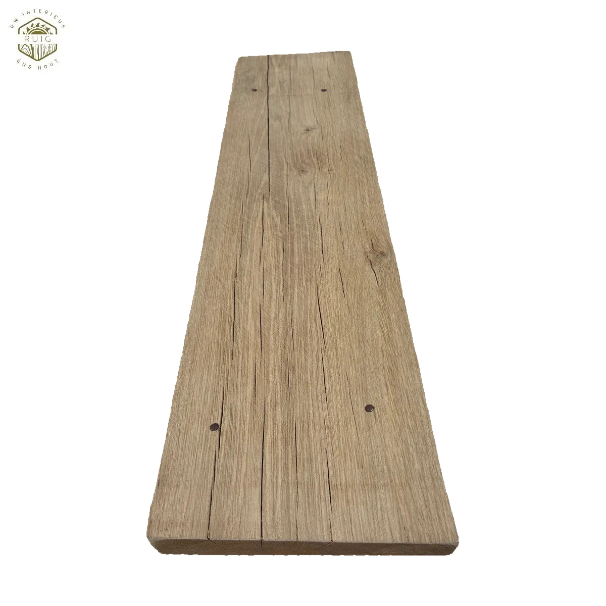 Oud eiken vloerdeel – 82 cm × 20 cm × 3,5 cm – plank 822035