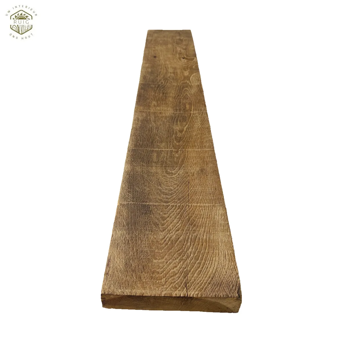 Oud eiken vloerdeel – 109 cm × 17 cm × 4 cm – plank 109174