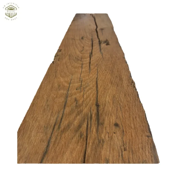 Oud eiken wagonplank – 194 cm × 14 cm × 4 cm – plank 194144