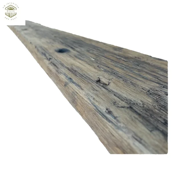 Oud eiken wagonplank – 257 cm × 18 cm × 4 cm – plank 257184