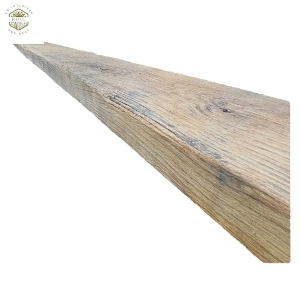 Oud eiken wagonplank – 282 cm × 19,5 cm × 4,5 cm – plank 28219545