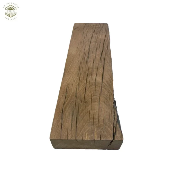 Oud eiken wagonplank – 54,5 cm × 15 cm × 5 cm – plank 545155-2