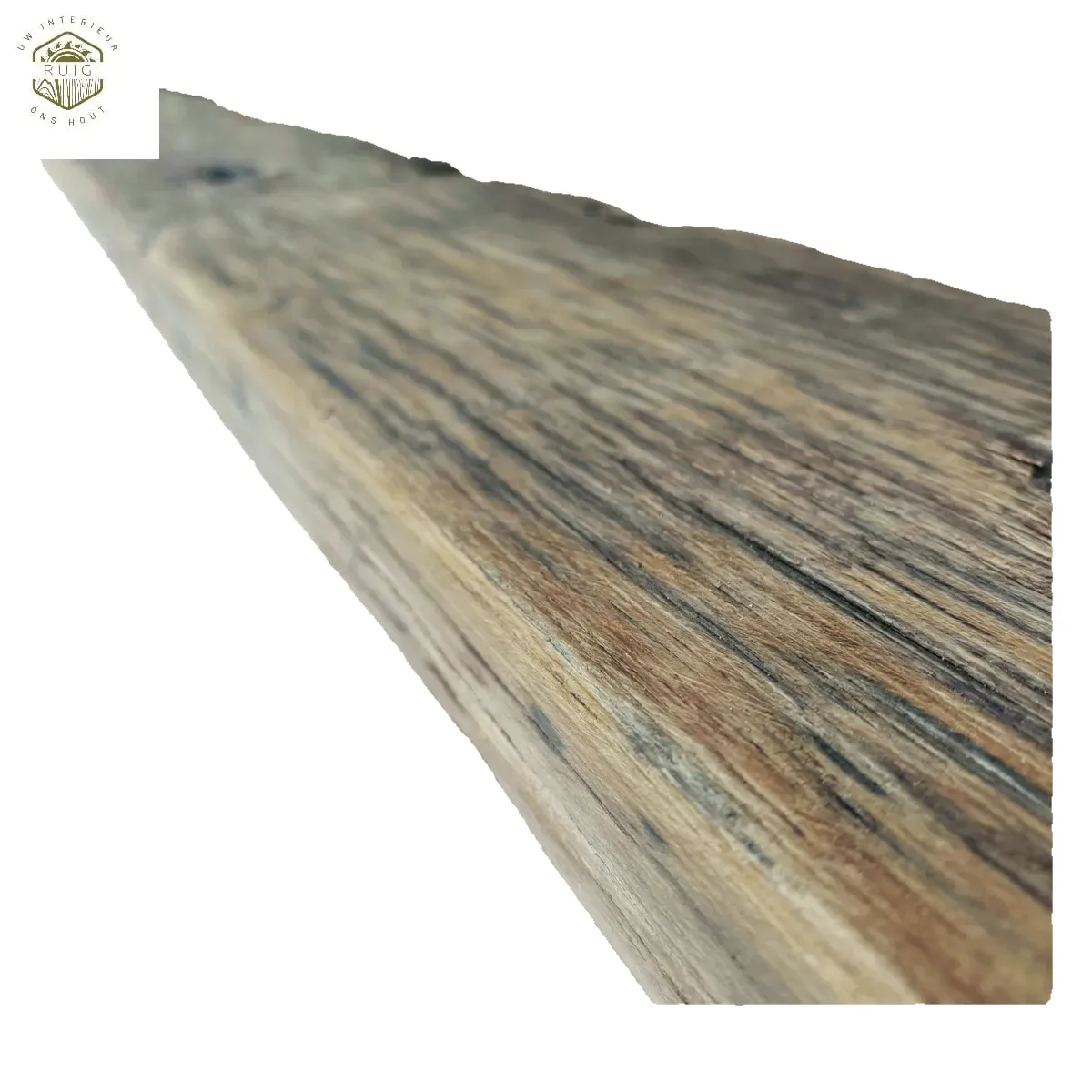 Oud eiken wagonplank – 238 cm × 18 cm × 4,5 cm – plank 2381845-2